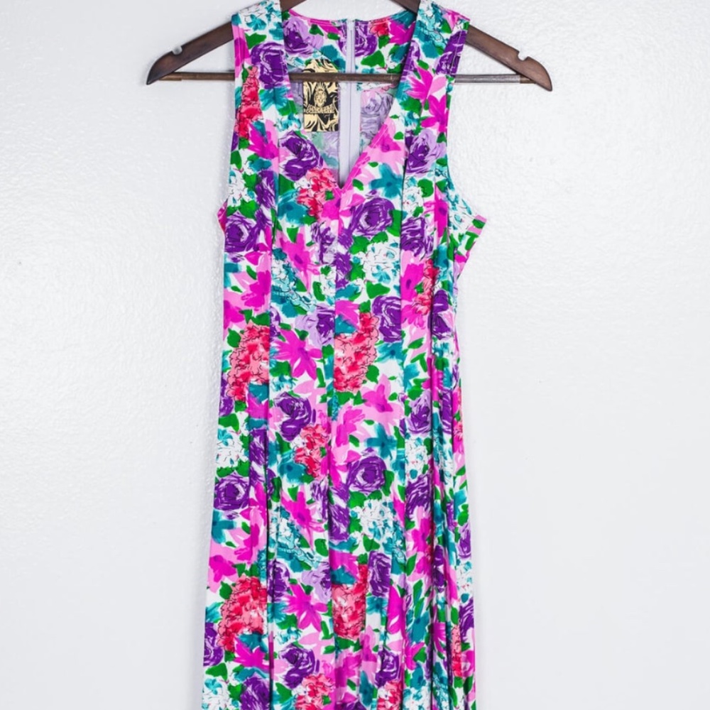 Vintage 90s floral dress
